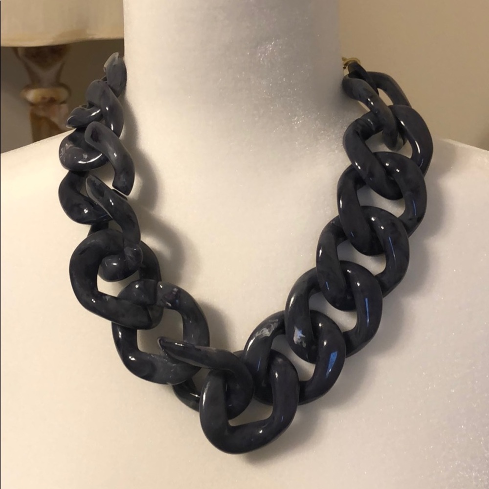 Gray necklace, made in Italy